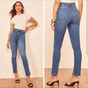Reformation High And Skinny Jean